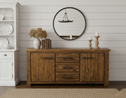 Oakwood Buffet - Detail View | Furniture World NZ