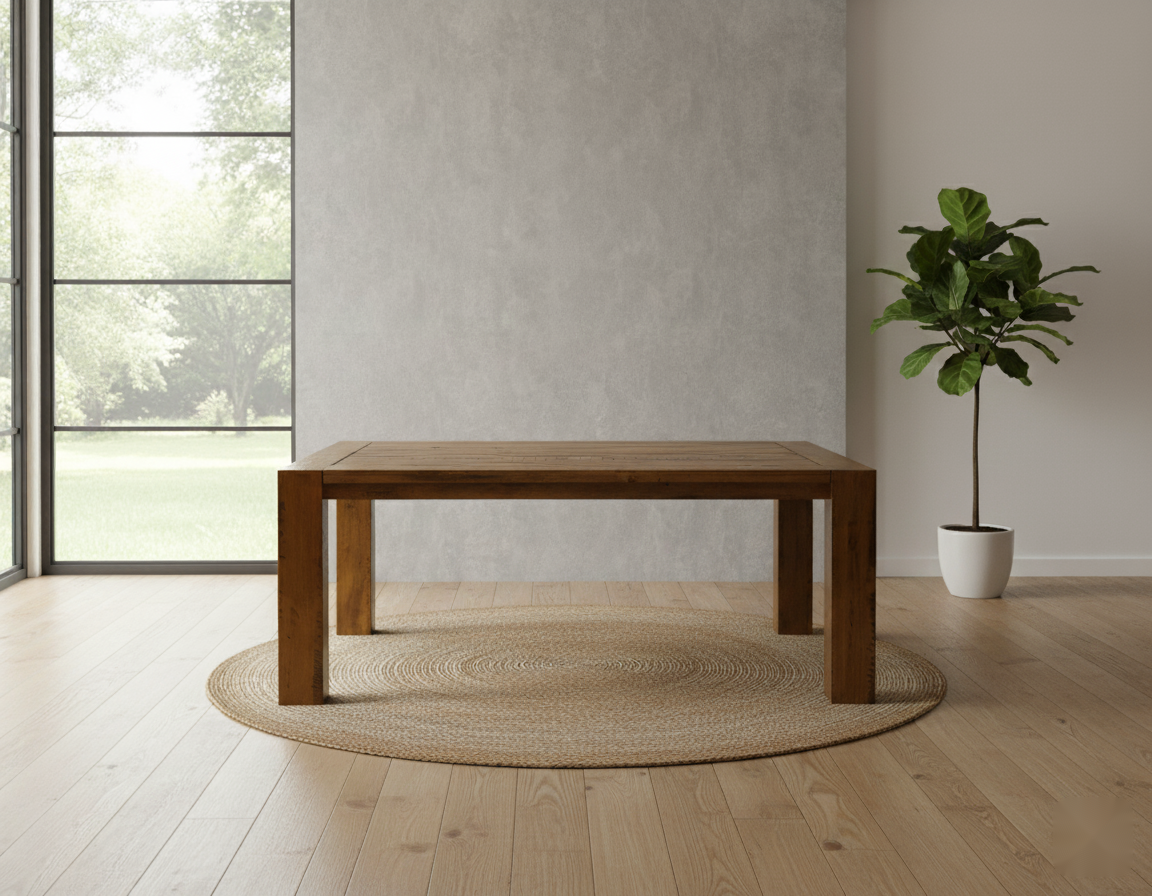 Oakwood Dining Table - Detail View | Furniture World NZ