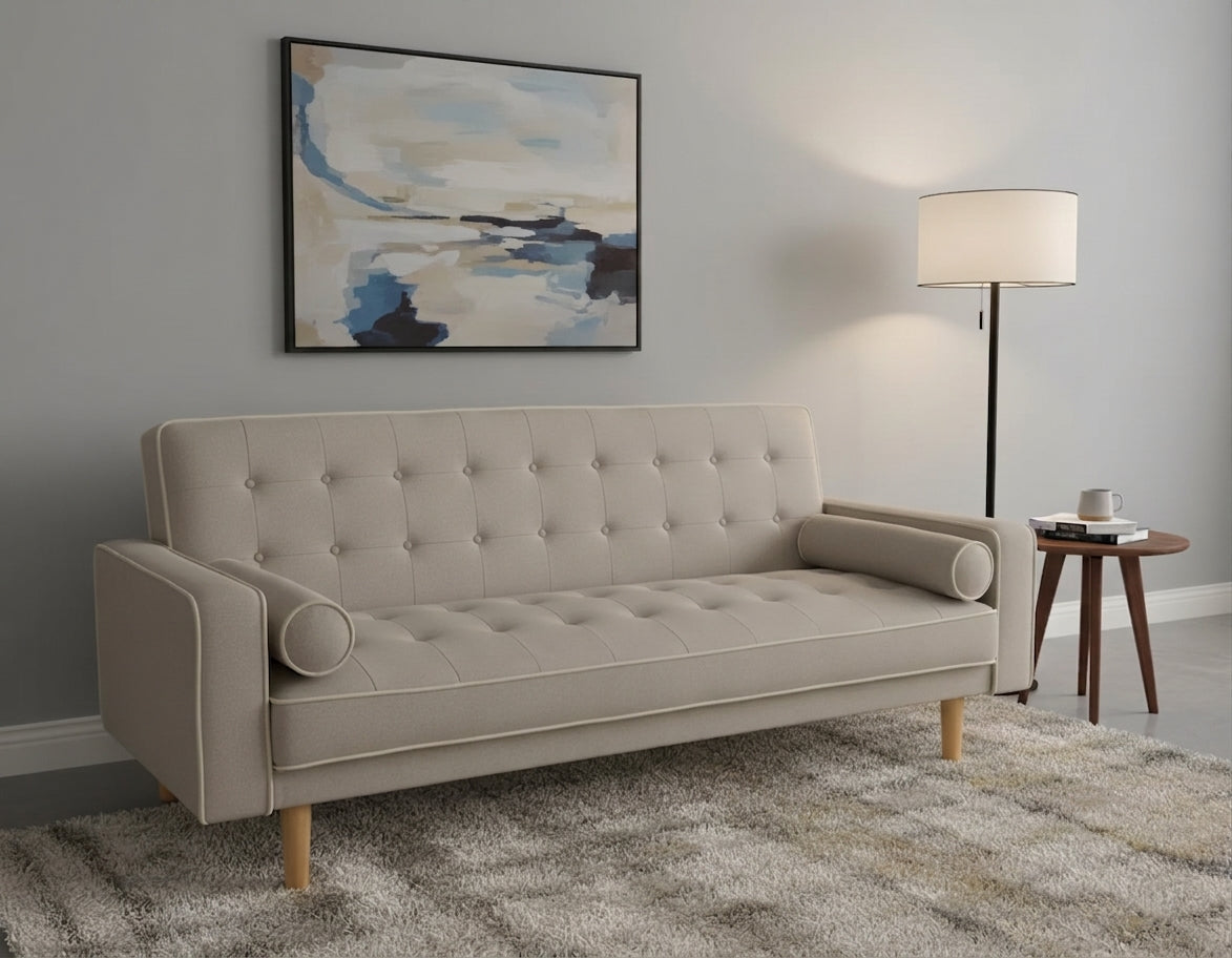 Metropolis Sofa Bed Grey | Furniture World Auckland
