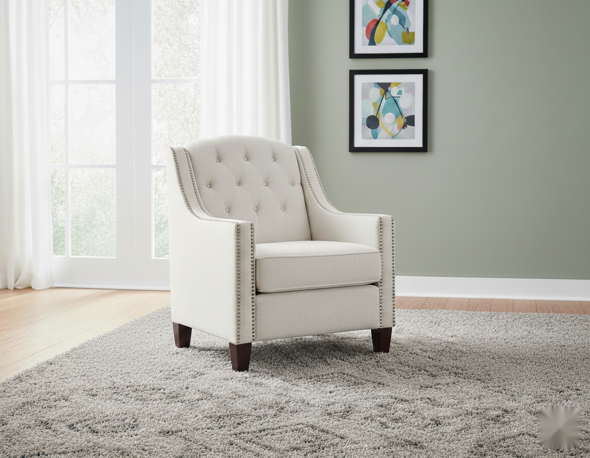 SleekStyle Accent Chair - Detail View | Furniture World NZ