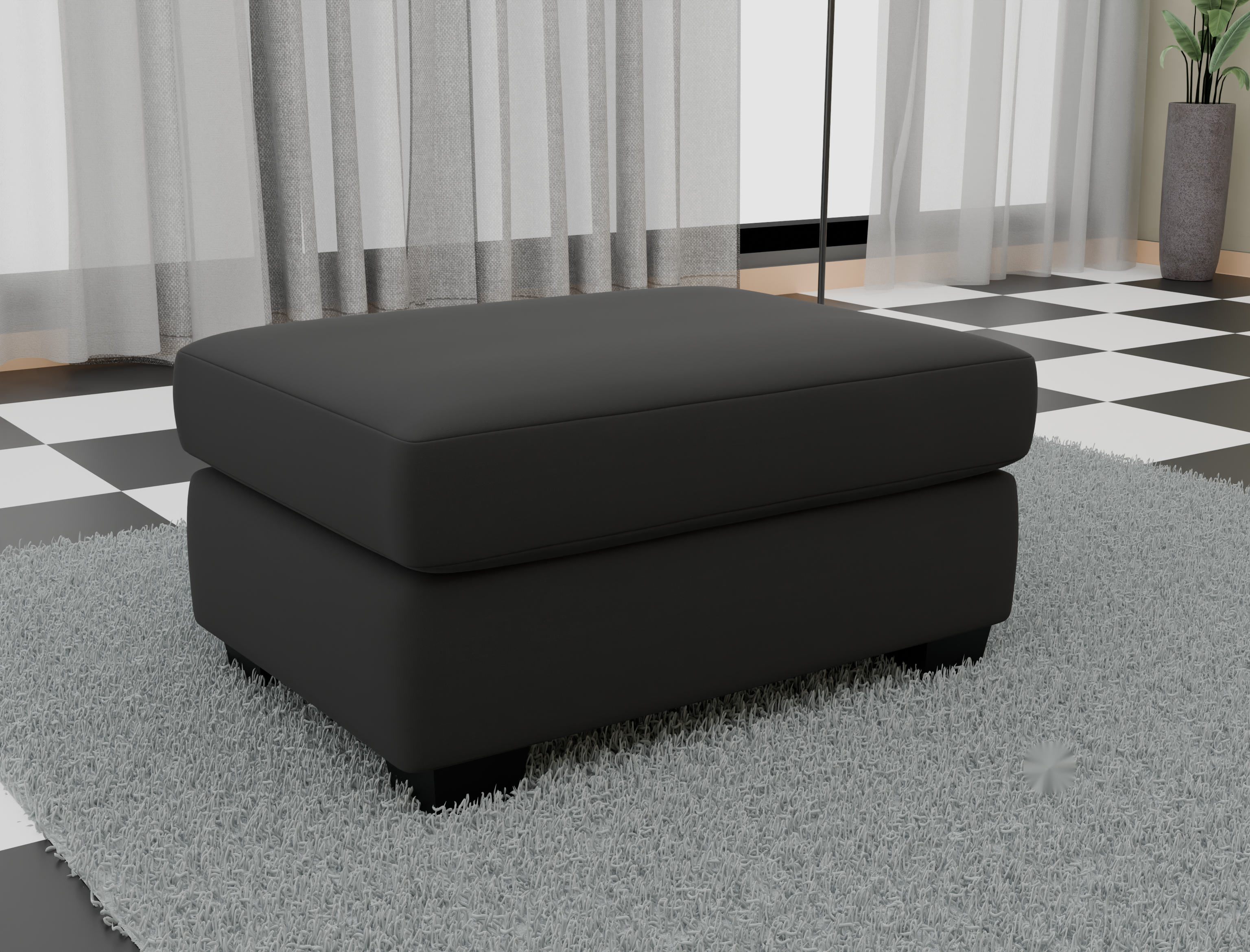NZ Made Prisma Ottoman | Furniture World Auckland