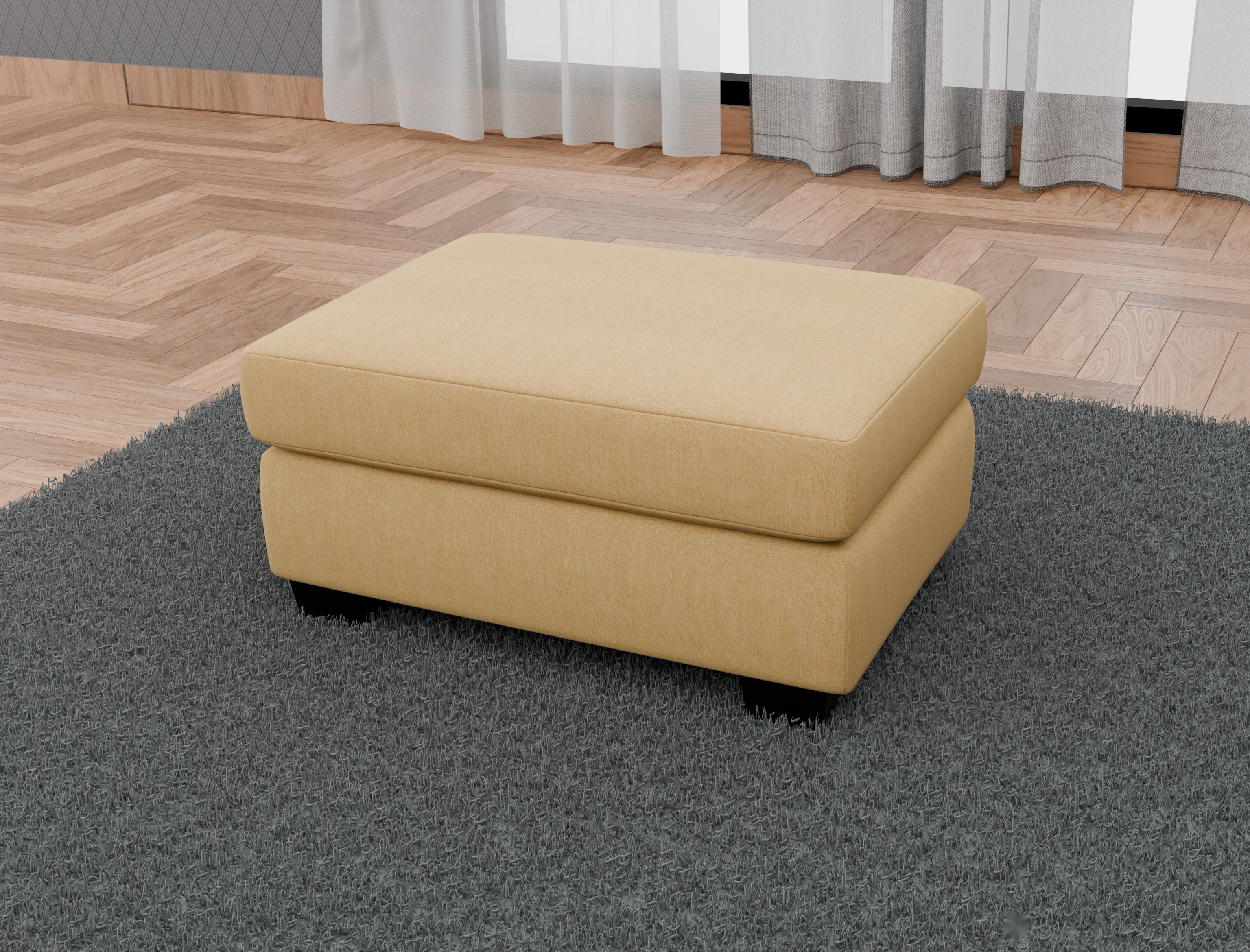 NZ Made Prisma Ottoman | Furniture World Auckland