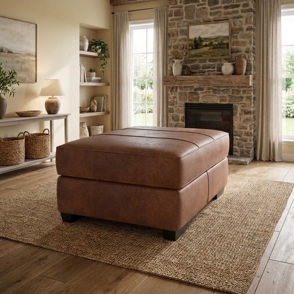 NZ Made Evoque Ottoman | Furniture World Auckland