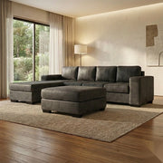 NZ Made Evoque 4 Seater with Chaise Corner Sofa | Furniture World Auckland