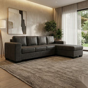 NZ Made Evoque 4 Seater with Chaise Corner Sofa | Furniture World Auckland