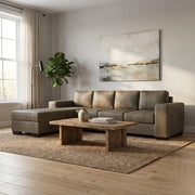 NZ Made Evoque 4 Seater with Chaise Corner Sofa | Furniture World Auckland