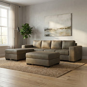NZ Made Evoque 4 Seater with Chaise Corner Sofa | Furniture World Auckland