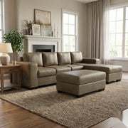 NZ Made Evoque 4 Seater with Chaise Corner Sofa | Furniture World Auckland