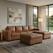NZ Made Evoque 4 Seater with Chaise Corner Sofa | Furniture World Auckland