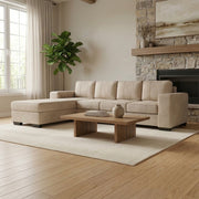 NZ Made Evoque 4 Seater with Chaise Corner Sofa | Furniture World Auckland