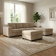 NZ Made Evoque 4 Seater with Chaise Corner Sofa | Furniture World Auckland