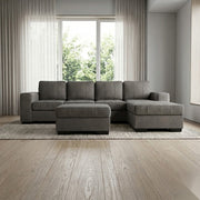 NZ Made Evoque 4 Seater with Chaise Corner Sofa | Furniture World Auckland