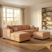 Kiwi Comfort NZ Made 4-Seater Corner Sofa with Chaise | Furniture World Auckland