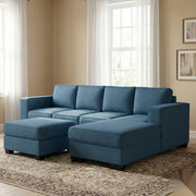 Kiwi Comfort NZ Made 4-Seater Corner Sofa with Chaise | Furniture World Auckland
