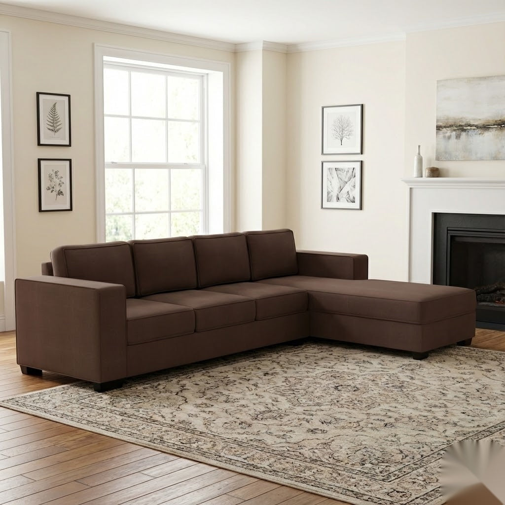 Kiwi Comfort NZ Made 4-Seater Corner Sofa with Chaise | Furniture World Auckland