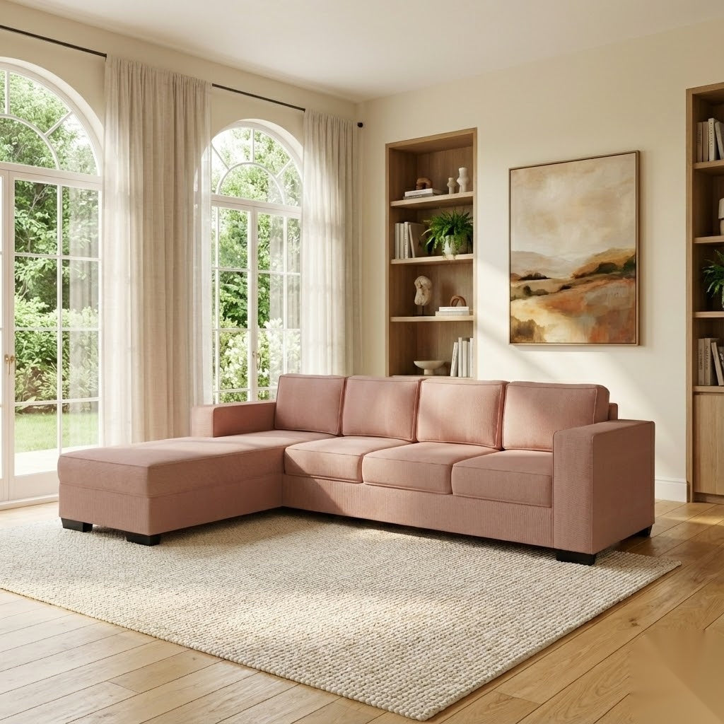 Kiwi Comfort NZ Made 4-Seater Corner Sofa with Chaise | Furniture World Auckland