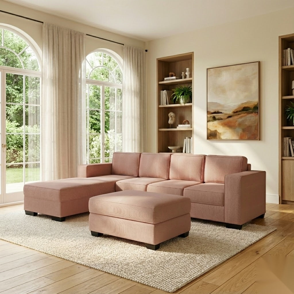 Kiwi Comfort NZ Made 4-Seater Corner Sofa with Chaise | Furniture World Auckland