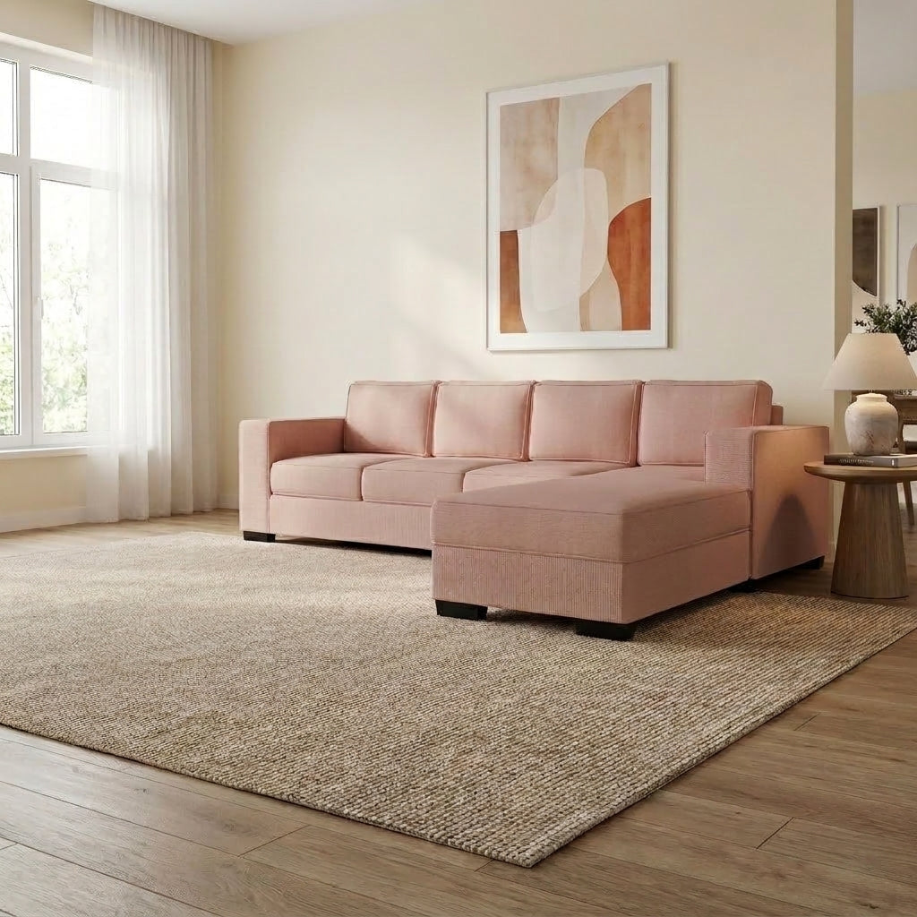 Kiwi Comfort NZ Made 4-Seater Corner Sofa with Chaise | Furniture World Auckland