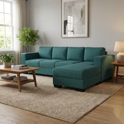 Kiwi Comfort NZ Made 4-Seater Corner Sofa with Chaise | Furniture World Auckland
