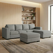 Kiwi Comfort NZ Made 4-Seater Corner Sofa with Chaise | Furniture World Auckland