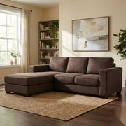 NZ Made Kiwi Comfort 3 Seater with Chaise Corner Sofa | Furniture World Auckland