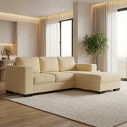 NZ Made Kiwi Comfort 3 Seater with Chaise Corner Sofa | Furniture World Auckland