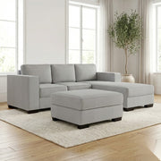 NZ Made Kiwi Comfort 3 Seater with Chaise Corner Sofa | Furniture World Auckland