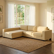 NZ Made Kiwi Comfort Long-Arm with Chaise Corner Sofa | Furniture World Auckland