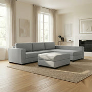 NZ Made Kiwi Comfort Long-Arm with Chaise Corner Sofa | Furniture World Auckland