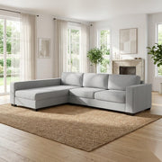 NZ Made Kiwi Comfort Long-Arm with Chaise Corner Sofa | Furniture World Auckland