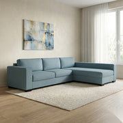 NZ Made Kiwi Comfort Long-Arm with Chaise Corner Sofa | Furniture World Auckland
