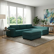 NZ Made Kiwi Comfort Long-Arm with Chaise Corner Sofa | Furniture World Auckland