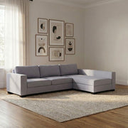 NZ Made Kiwi Comfort Long-Arm with Chaise Corner Sofa | Furniture World Auckland