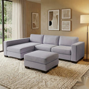 NZ Made Kiwi Comfort Long-Arm with Chaise Corner Sofa | Furniture World Auckland