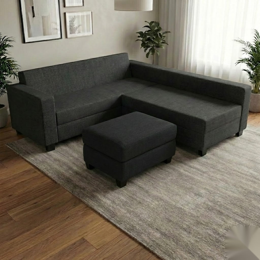 NZ Made Eco Long-Arm with Chaise Corner Sofa | Furniture World Auckland