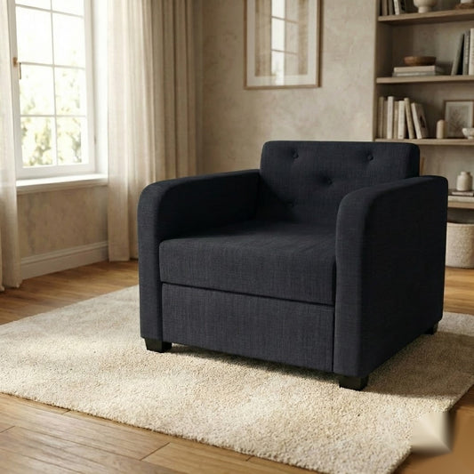 NZ Made Crown Sofa Chair - alternate view