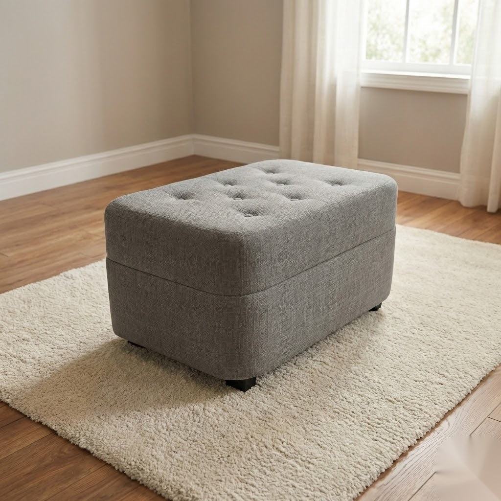 NZ Made Crown Ottoman | Furniture World Auckland