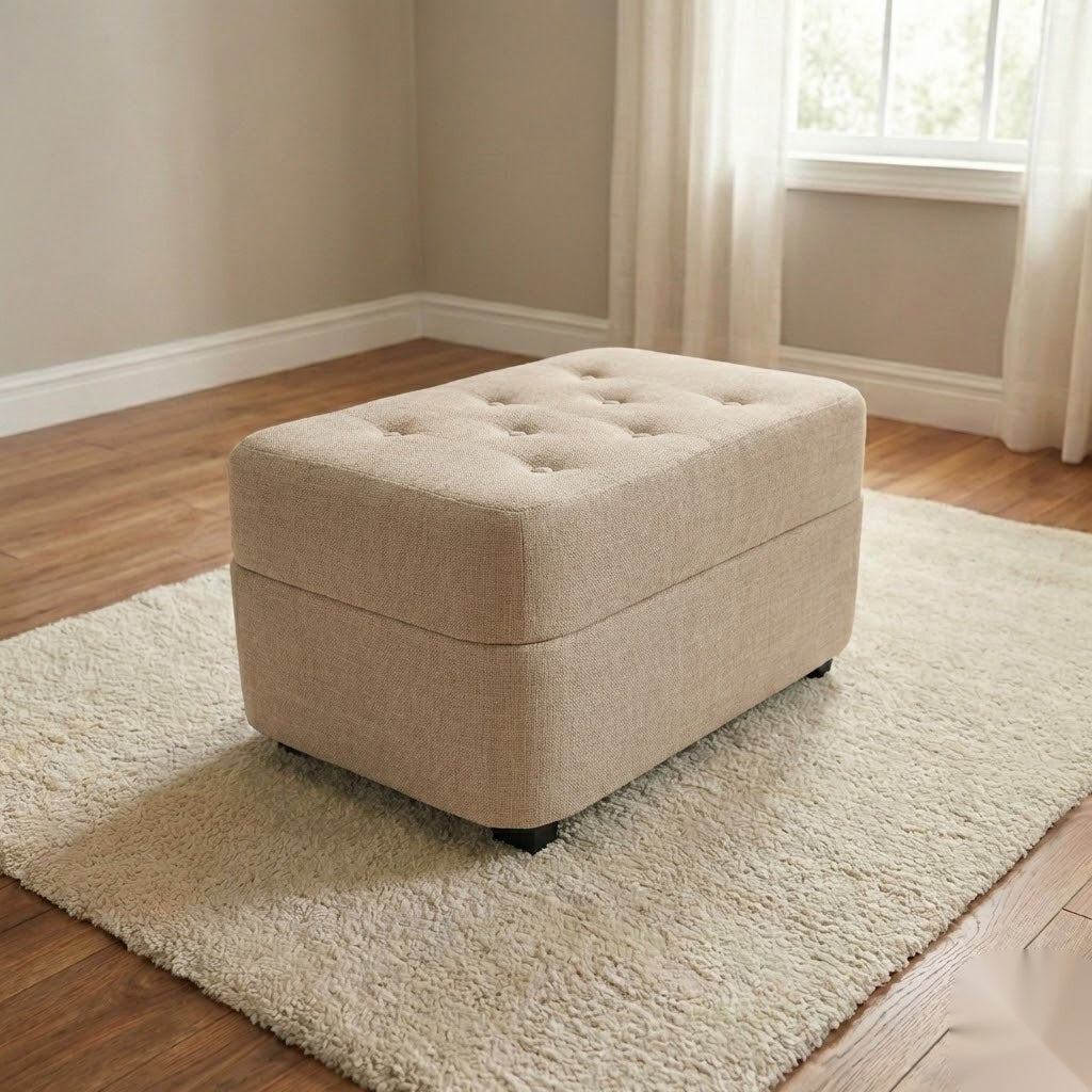 NZ Made Crown Ottoman | Furniture World Auckland