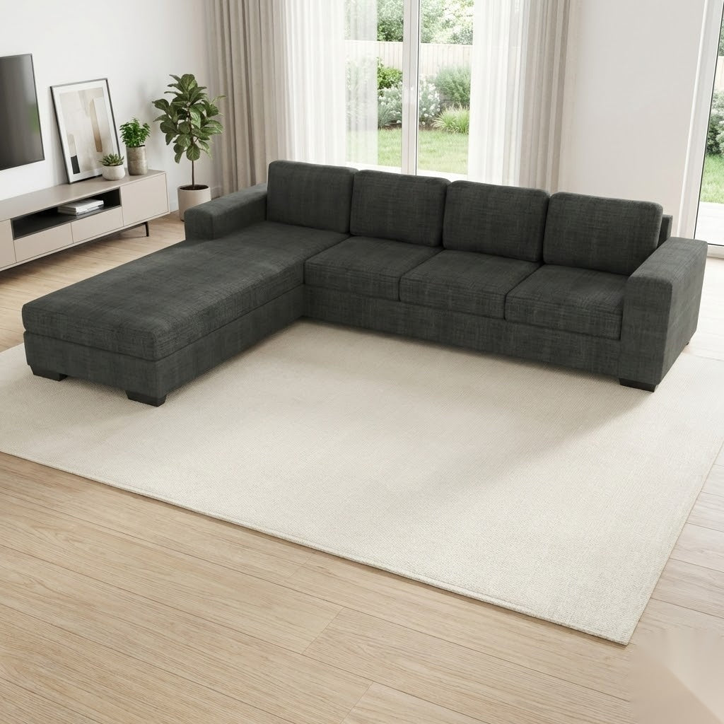 NZ Made Trendi 4 Seater Corner Chaise | Furniture World Auckland