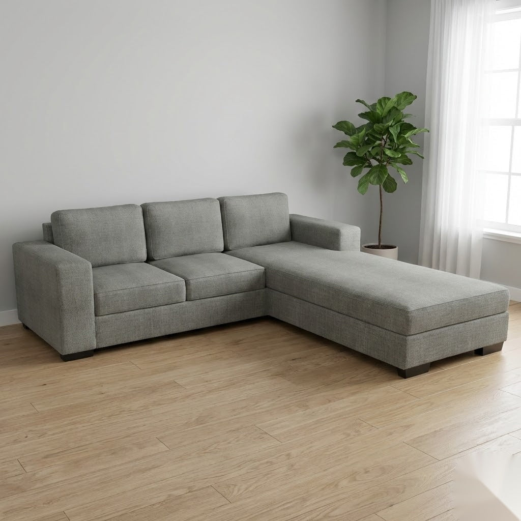 NZ Made Trendi 3 Seater with Chaise Corner Sofa | Furniture World Auckland