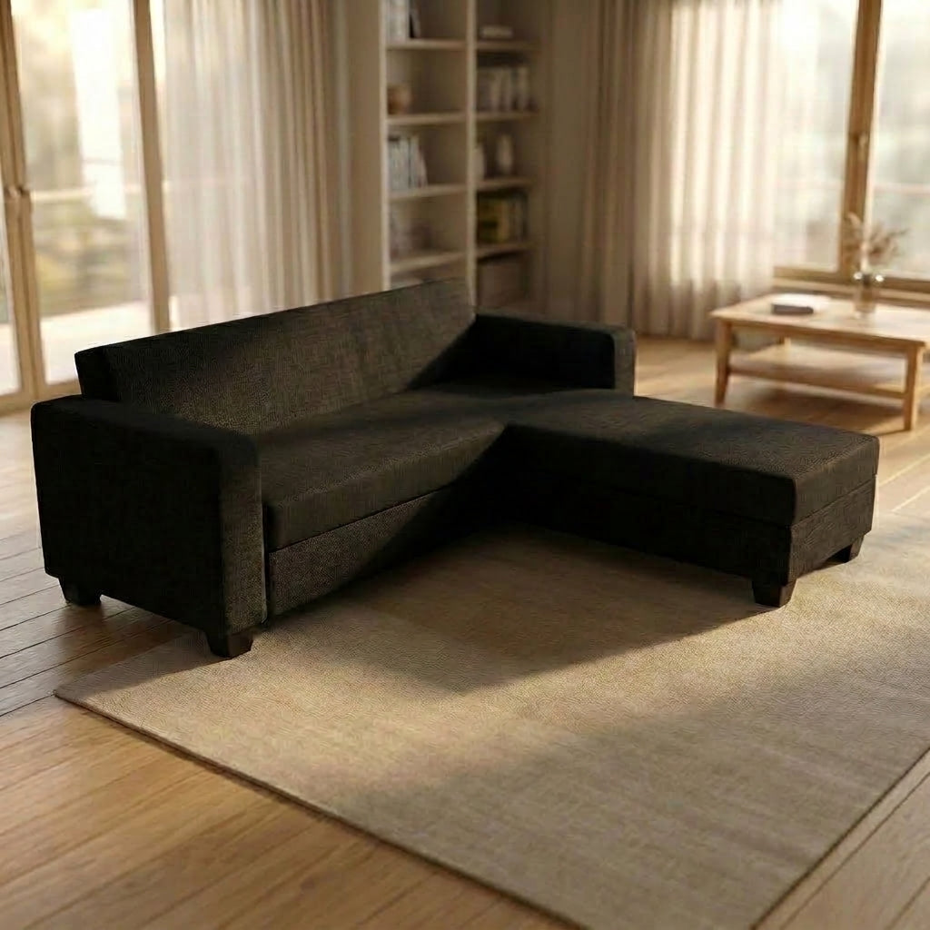 NZ Made Eco 3 Seater with Chaise Corner Sofa | Furniture World Auckland