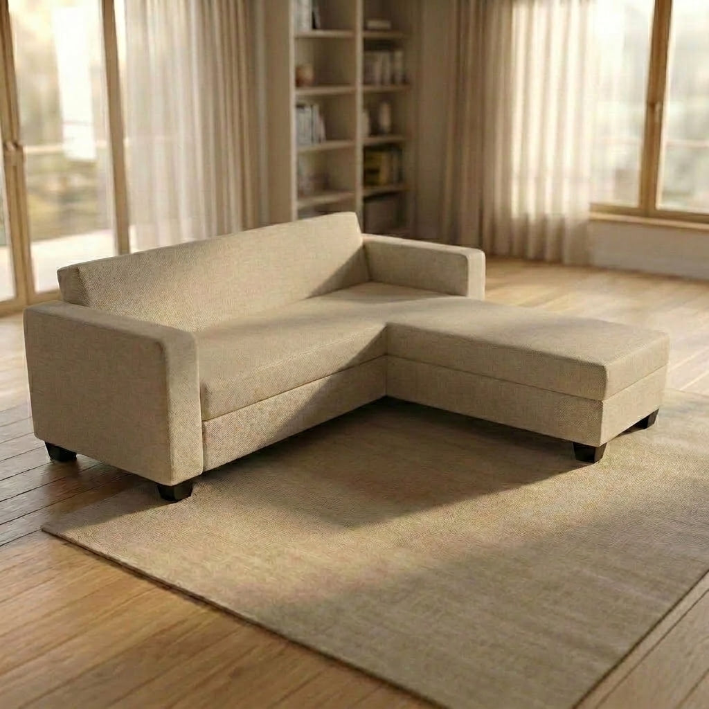 NZ Made Eco 3 Seater with Chaise Corner Sofa | Furniture World Auckland