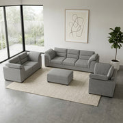 NZ Made Tivoli Lounge Suite - Side View | Furniture World NZ