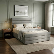 NZ Made Regal Bed Frame + Venus Medium Mattress — Bed Bundle - Side View | Furniture World NZ