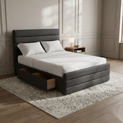 NZ Made Regal Bed Frame With Drawers + Bliss Max Medium Mattress - Image 6 | Furniture World NZ