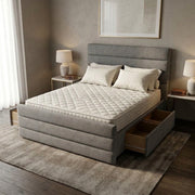 NZ Made Regal Bed Frame With Drawers + Bliss Max Medium Mattress - Image 7 | Furniture World NZ