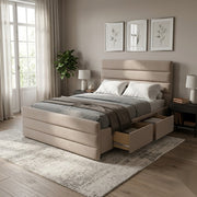 NZ Made Regal Bed Frame With Drawers + Bliss Max Medium Mattress - Image 10 | Furniture World NZ
