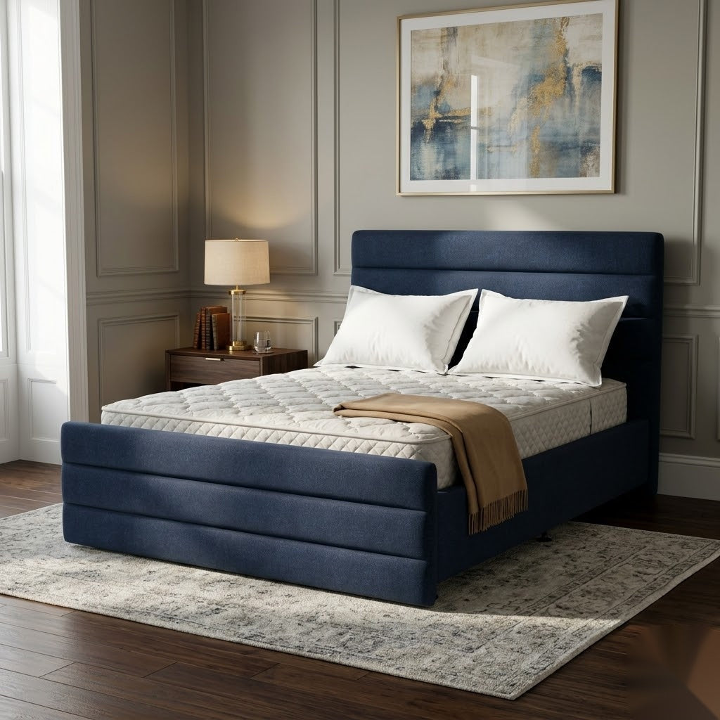 NZ Made Regal Bed Frame + Bliss Max Medium Mattress - Image 10 | Furniture World NZ