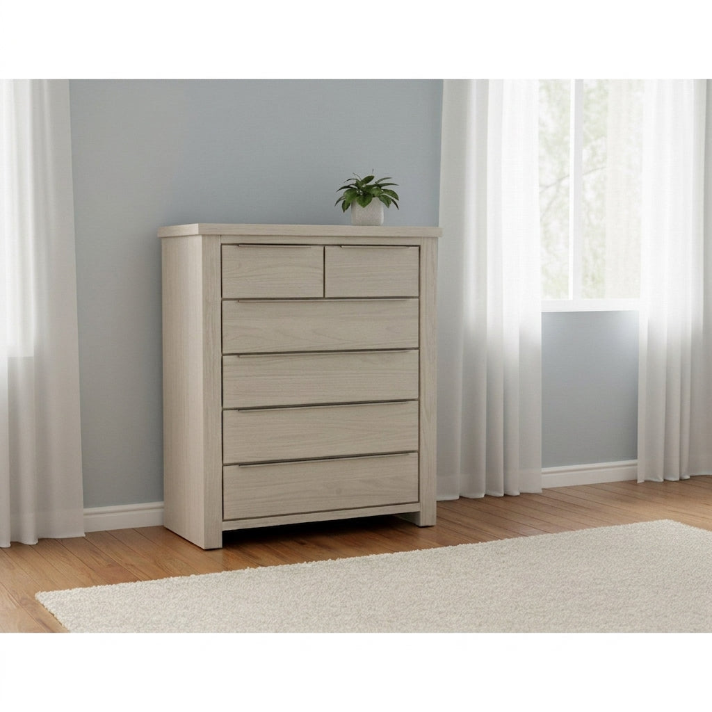 Signature 6 Drw Tallboy - Side View | Furniture World NZ