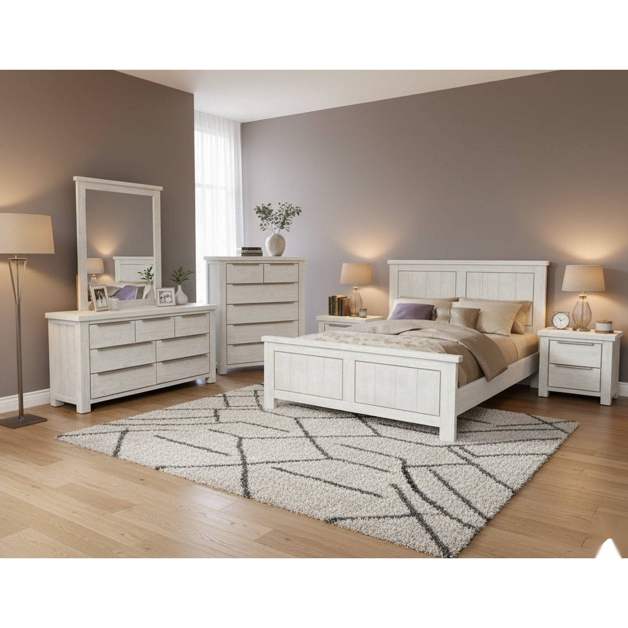 Signature 7 Pcs Bedroom Suite - Side View | Furniture World NZ